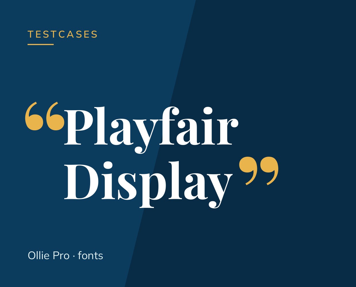 The font was installed, but the site didn’t show it