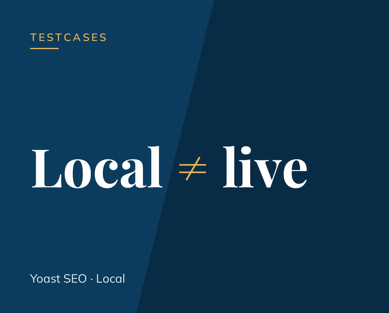 Yoast ignoring your setting? Check where you’re working